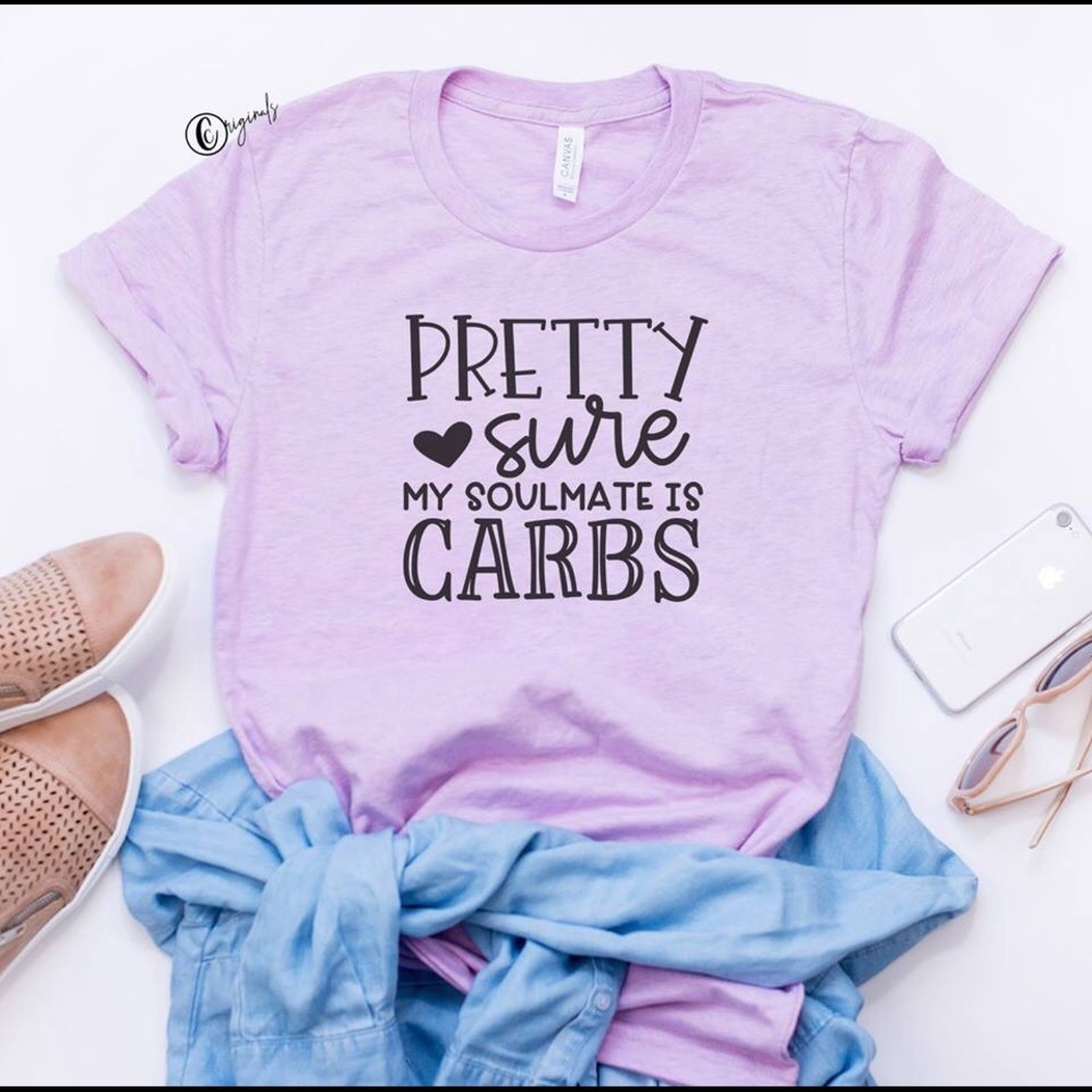 Carbs are my soul mate Graphic Tee